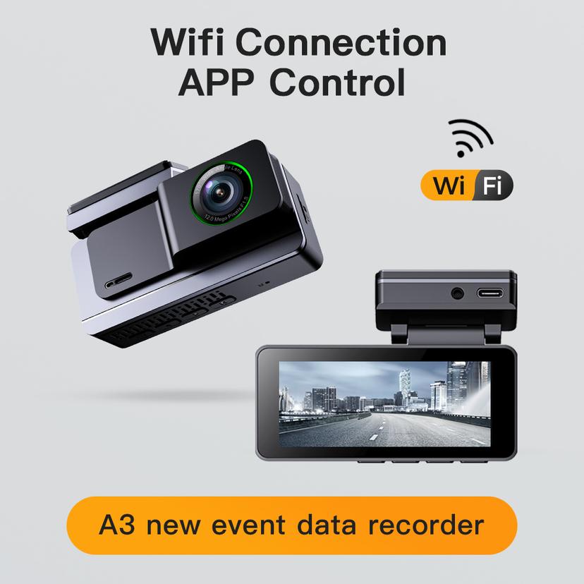 A3 4K/2K+1080P+GPS(Optional) WIFI APP